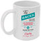 Taza personalizada con imagen y texto para regalo a evento (boda, bautizo comunión, cumpleaños etc). Taza de Cerámica con Diseño Único. Regalos para Amigos y Familiares. | Capacidad de 350ml