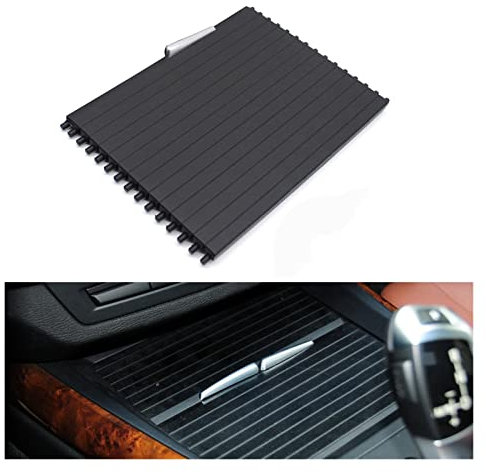 Molduras Interiores para BMW X5 X6 E70 E71 E72 2007 2008-2013 2014 Interior Coche Bebida Agua Portavasos Cubierta Ajuste Cremallera Cortina Enrollable Interiores Embellecedor (Tamaño : Section B)