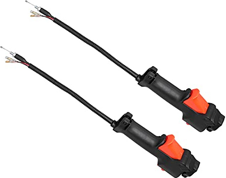 Gashebel Set di 2 Pezzi, Interruttore dell'Impugnatura per Decespugliatore, Compatibile con FS75 FS80 FS85, Kit Leva Acceleratore per Tagliaerba