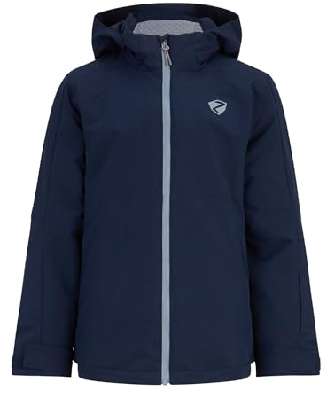 Ziener Kinder ALUCK Ski-Jacke/Winterjacke | warm, atmungsaktiv, wasserdicht, dark navy, 152