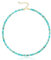 Kabwea Heishi Style Edelstein Perlen Choker Halskette, Boho Kette Damen, Boho-Halskette, Bunte Halskette Damen, Surfer Strand Halskette, Boho Schmuck Damen