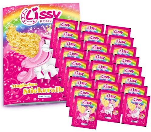 Blue Ocean Lissy Pony Sticker - Sammelsticker (2024) - 1 Album + 25 Tüten