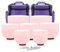 KVKA Light Pink Crystal Singing Bowls Set, 432HZ Set of 7 PCS Frosted Quartz 7-12 Inch Sound Bowls for Therapy Meditation Healing with Travel Carry Case Bag