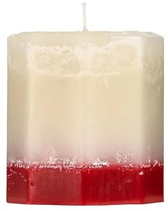 Rose & Oud – Original Organics achteckige Luxus-Duftkerze für Zuhause – handgegossenes 100% recyceltes Wachs – bis zu 60 Stunden Brenndauer, Geschenk für Männer und Frauen