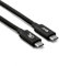 Club3D 1.2m Black 80Gbps Certified USB Type-C to USB Type-C Cable
