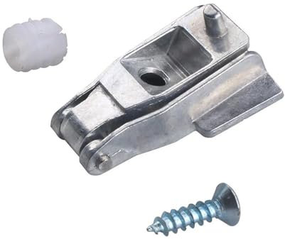 OUSDUO Für F&iat 500 Chrom-Reparatursatz für Türscharniere außen OS oder NS 51939041 51964555 Auto-Außenteile