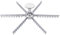 Diviseur De Gâteau EtTarte, Marqueur De Portion De Gâteau Rond 6/8/10 Pièces Outil De Cuisson De Diviseur De Gâteau Alliage D'aluminium, Séparateur À Gâteau Découpe Gâteau Ronde Trancheuse ÀTarte