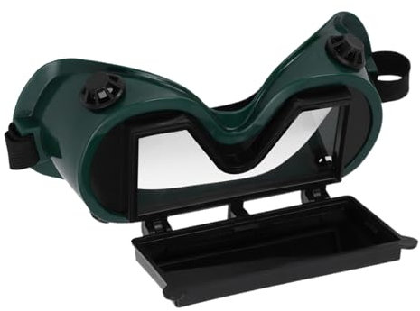 Dreuhuing Schweißbrille – Schleifbrille, Augenschutz, Plasmaschneiden, hochklappbar, staubdichte Brille zum Fackeln, Löten, Schweißen