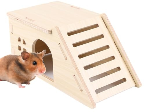 Nagetierhaus Ausbruchsicheres Holz-Hamsterhaus