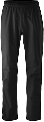 Gonso Save Pants Zip Unisex, wasserdichte Regenhose & Thermohose | Winddichte Winterhose für Damen und Herren, Überhose für Fahrrad & Outdoor, Perfekt für den Winter