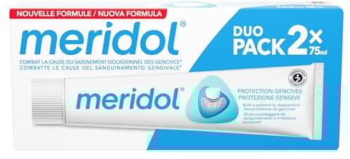 Méridol Dentifrice Lot de 2 x 75 ml