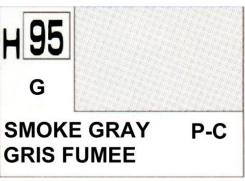 Gunze - Avion Miniature - Peinture maquette Gunze Gris Fumee - H095