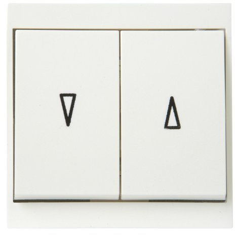 Kopp 621501085 Malta Jalousieschalter, Creme-Weiß