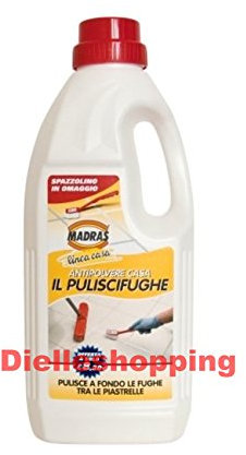 IL PULISCIFUGHE ANTIPOLVERE CASA LT.2 ELIMINA MACCHIE DI PITTURA, CALCARE, DETERGENTE PULIZIA FUGHE CONFEZIONE RISPARMIO MADRAS