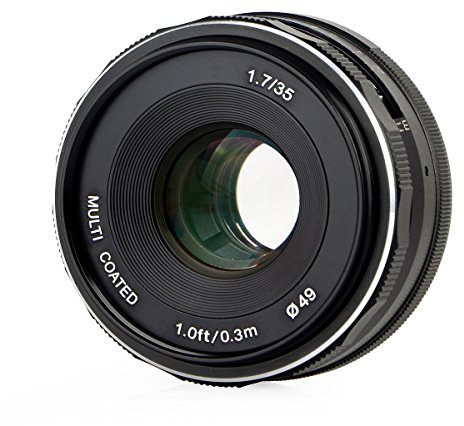 Objektiv 35mm F1.7 für Micro 4/3 multicoated MK-E-35-1.7 Passend für Olympus Passend für Panasonic Lumix