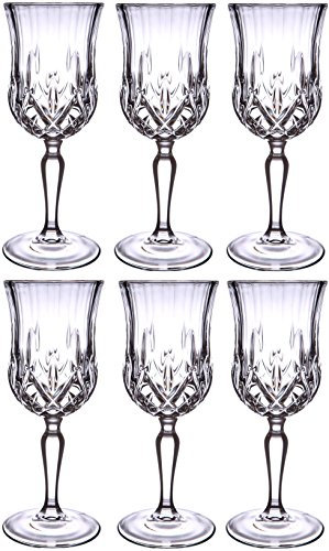 Opera Maison Italian Crystal Wine Glasses (23cl) (Set of 6)