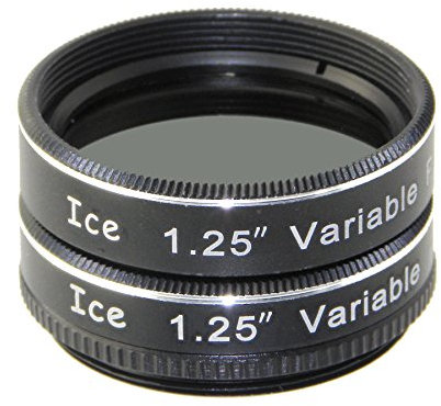 Desmond ICE Polarisierungsokular-Mondfilter für Teleskop-Polarisator, 3,2 cm, 1,25 Zoll Okular, Anfänger, All Ages, Astronomie-Enthusiasten, Anfänger und Fortgeschrittene, Tagesbeobachter, Unisex