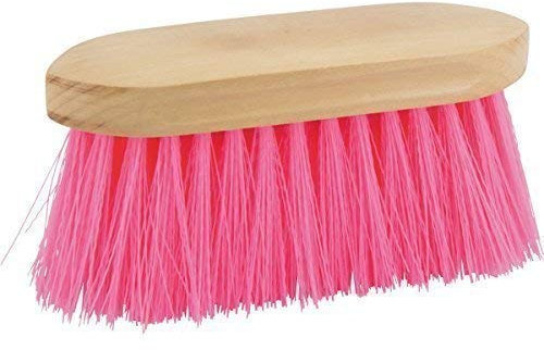 Eldorado Fell- und Mähnenbürste mit Langen Borsten - pink