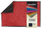 Primaflor Schmutzfangmatte CLEAN – Rot, 90x120 cm | Saugstarke, Schwer entflammbare Fußmatte | Rutschfester Türvorleger für Innen | Türmatte für Eingangsbereich | Sauberlaufmatte mit Gummirand