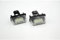AUTO-STYLE Feux de plaque d'immatriculation LED compatible avec Citroën/Peugeot divers, Noir