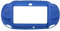 OSTENT Protective Silicone Soft Case Cover Pouch Skin Compatible for Sony PS Vita PSV PCH-2000 - Color Blue