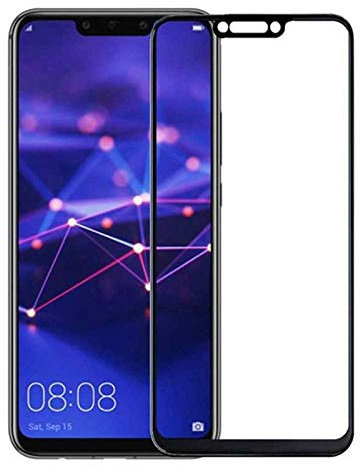 Todobarato24h Protector Compatible con Huawei Mate 20 Lite (6.3) Cristal Templado Negro Completo Cubre Todo
