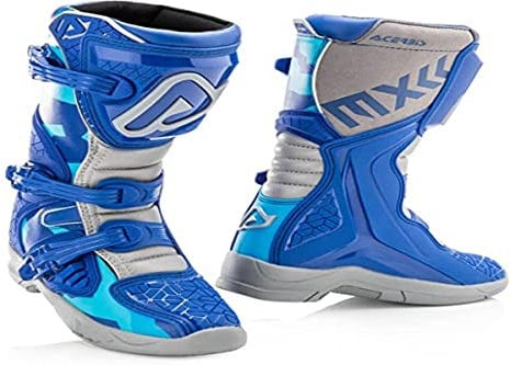 ACERBIS STIVALI X-TEAM KID BLU/GRIGIO T.37