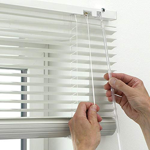 Aluminium Metal Venetian Blinds Trimable Easy Fit 25mm Slat Home Office Silver,Black,White Colours (White, 180 x 213 cm)