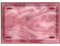 Kartell Plateau, rose transparent, 46 x 32 x 2,5 cm