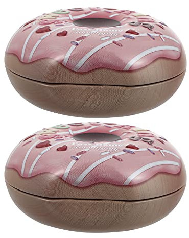 SOIMISS 2 Stücke Boxen Weißblech Bonbondosen Mit Deckel Hochzeitsgeschenk Blechdose Plätzchendose Ostern Geschenkbox Bonbon Schachtel Metall Gebäckdose Eisen Niedlich Baby Schmücken