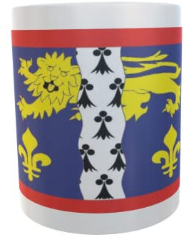 U24 Tasse Kaffeebecher Mug Cup Flagge Mayenne Eps