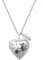 Miss Lovie Medaillon Zum öffnen Für Bilder - Foto Kette Herz Silber Mit Pusteblumen Gravur und Echte Süßwasserperlen Anhänger - 45 cm Kette Personalisierter Schmuck - Exklusive Geschenkbox