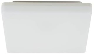 PRIOS LED Deckenleuchte Artin (Modern) in Weiß (1 flammig,) - Lampe Deckenlampe Badezimmerleuchte