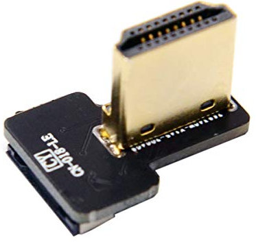 CY CYFPVHDMI HDMI Typ A Stecker links gewinkelt 90 Grad für FPV HDTV Multicopter Luftfotografie