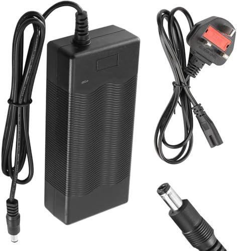 VOLOHAS Electric Scooter Charger for Kugoo S1 S2 S3 - AC Battery Charger - 42V 2A Power Adapter for Lithium Battery Fast Charger for Etwow, GOTRAX GXL V2, G2, G3, G4, Apex, Glider, XR Elite, XR Ultra