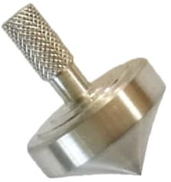 Amosfun 1stk UFO Neuheit Tops Spielzeug Geschenk Metall Kind