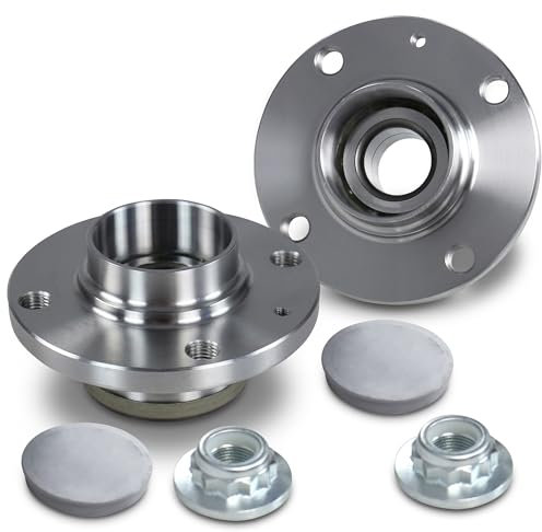 BESTPRICE 2x Radlager hinten mit ABS-Sensor Radlagersatz Radlager Set Kompatibel mit SEAT Mii (KF1, KE1), SKODA CITIGO (NF1), VW LOAD UP (121, 122, BL1, BL2), UP! (121, 122, BL1, BL2, BL3, 123)