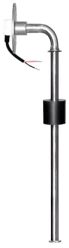 ZCBYBT 0-190Ohms Stainless Steel Boat Fuel Tank Sender Marine Fuel Sending Unit 90° Elbow Water Fuel Gauge Sender,80cm