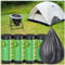 120 Portable Camping Toilet Bags, 8 Gallon Biodegradable & Compostable Emergency Camp Potty Poop Bags for Adults, Thickened Trash Waste Bags for 5 Gallon Bucket Toilet Seat Camping Trash Can Outdoor