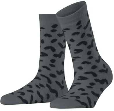 ESPRIT Damen Cozy Memphis Socken weiches Material gemustert 1 Paar