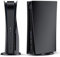 Nepagz Façades de Protection Noir Plaque de Remplacement pour Disc Version Console, Plaques Latérales Antichoc Rigides Shell Case Skin pour Disc Version Console - Noir