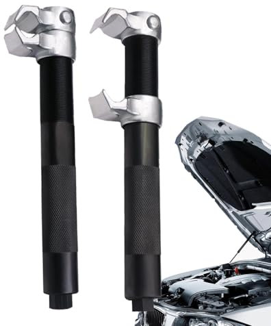 Herramientas especiales para reparación de automóviles - Tensor de muelles para amortiguadores con garras, herramienta para tensar resortes amortiguadores | Extractor de amortiguadores de resorte