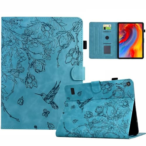 Protective Tablet Case Compatible with Kindle Fire 7 2019/2017/2015(Fire 7 9th/7th/5th Generation) Case with Auto Sleep Wake, Slim Leather Business Folio Stand Cover Protective Case Shell Multiple Vie