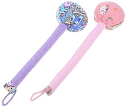 Healeved 2Pièces Marteau de Massage Manuel Portable Outil de Massage pour Dos et Corps avec Design Ergonomique pour Soulager Muscles et Détendre