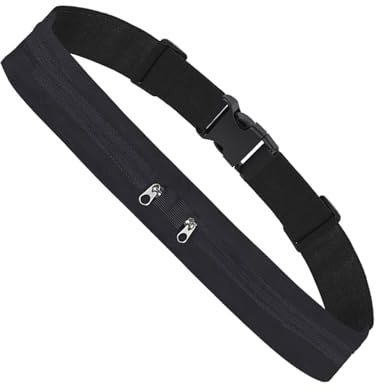 Laufgürtel, Hüfttasche, atmungsaktiv, verdeckt, unsichtbar, Sportgürtel, Handytaschen, Turnbeutel mit Taschen