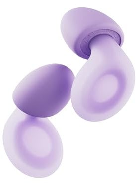 Loop Dream - Tapones de silicona/espuma viscoelástica para dormir cómodamente | Tapones para dormir que bloquean los ronquidos | Ajuste personalizable | Reducción del ruido de 27 dB (SNR)