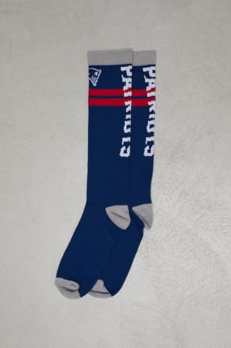 OOSC Men's New England Patriots - Oosc X Nfl Ski/Snowboard Sock Sock (pack of 1)