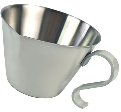 TOWARDSNAN 100ML Stainless Steel Milk Pitcher Milk Steaming Cup Coffee Latte Art Cup Suitable for Easy Latte Art and Making Home Brewing Accessory