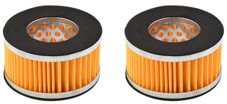 Lecreatekit Filtro compressore d'aria, filettatura maschio da 20 mm, silenziosa riduzione del rumore senza olio, 65 x 36 x 38 mm, confezione da 2