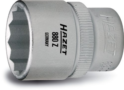 HAZET 880Z-18 Doppel-Sechskant Steckschlüssel-Einsat, Schlüsselweite: 18 mm